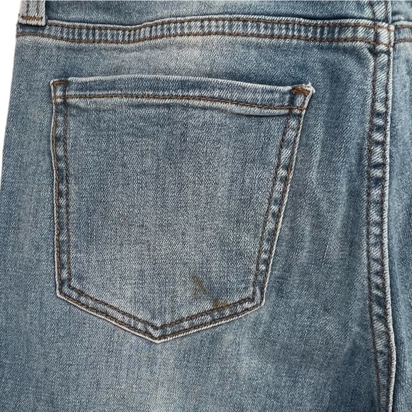 eunina Frankie Low Rise Girlfriend Distressed Jeans Size 7 Women’s - Picture 6 of 7